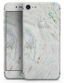 Dotted Mixtured Textured Marble - Skin-kit for the iPhone 8 or 8 Plus