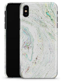 Dotted Mixtured Textured Marble - iPhone X Clipit Case