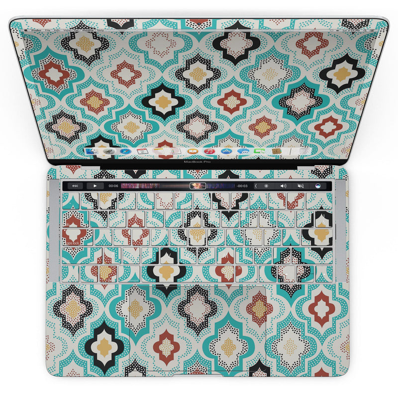 MacBook Pro with Touch Bar Skin Kit - Dotted_Moroccan_pattern-MacBook_13_Touch_V4.jpg?