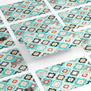 Dotted Moroccan pattern - Premium Protective Decal Skin-Kit for the Apple Credit Card