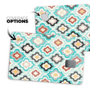 Dotted Moroccan pattern - Premium Protective Decal Skin-Kit for the Apple Credit Card