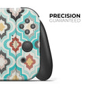 Dotted Moroccan pattern // Skin Decal Wrap Kit for Nintendo Switch Console & Dock, Joy-Cons, Pro Controller, Lite, 3DS XL, 2DS XL, DSi, or Wii - Vinyl Skin Wrap for Nintendo Switch 2, OLED, Lite, Pro Controller, Wii & Classic Handhelds