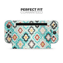 Dotted Moroccan pattern // Skin Decal Wrap Kit for Nintendo Switch Console & Dock, Joy-Cons, Pro Controller, Lite, 3DS XL, 2DS XL, DSi, or Wii - Vinyl Skin Wrap for Nintendo Switch 2, OLED, Lite, Pro Controller, Wii & Classic Handhelds