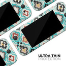 Dotted Moroccan pattern // Skin Decal Wrap Kit for Nintendo Switch Console & Dock, Joy-Cons, Pro Controller, Lite, 3DS XL, 2DS XL, DSi, or Wii - Vinyl Skin Wrap for Nintendo Switch 2, OLED, Lite, Pro Controller, Wii & Classic Handhelds