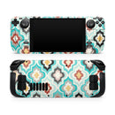 Dotted Moroccan pattern // Vinyl Skin Wrap for Steam Deck OLED & Steam Deck (LCD) — Soft Matte or Ultra Gloss