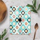 Dotted Moroccan pattern - Full Body Skin Decal for the Apple iPad Pro 12.9", 11", 10.5", 9.7", Air or Mini (All Models Available)