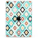 Dotted Moroccan pattern - Full Body Skin Decal for the Apple iPad Pro 12.9", 11", 10.5", 9.7", Air or Mini (All Models Available)