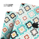 Dotted Moroccan pattern - Full Body Skin Decal for the Apple iPad Pro 12.9", 11", 10.5", 9.7", Air or Mini (All Models Available)
