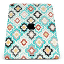 Dotted Moroccan pattern - Full Body Skin Decal for the Apple iPad Pro 12.9", 11", 10.5", 9.7", Air or Mini (All Models Available)