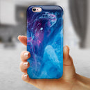 Dream Blue Cloud iPhone 6/6s or 6/6s Plus 2-Piece Hybrid INK-Fuzed Case