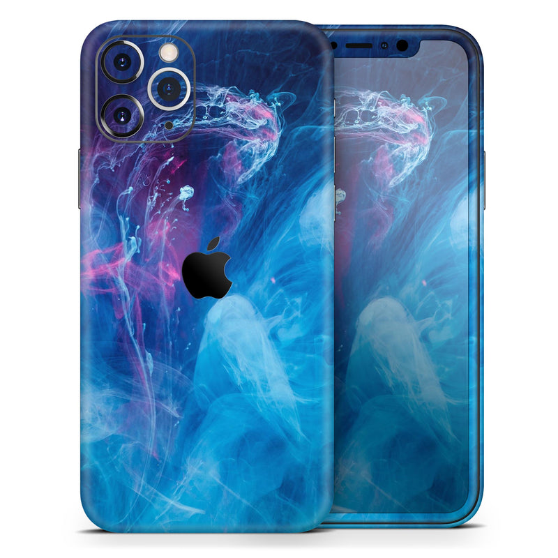 Dream Blue Cloud - Skin-Kit compatible with the Apple iPhone 13, 13 Pro Max, 13 Mini, 13 Pro, iPhone 12, iPhone 11 (All iPhones Available)
