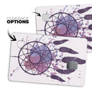 Dreamcatcher Splatter - Premium Protective Decal Skin-Kit for the Apple Credit Card