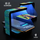 Dreamy Beach UV Germicidal Sanitizing Sterilizing Wireless Smart Phone Screen Cleaner + Charging Station