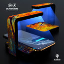 Dreamy Fall Walk UV Germicidal Sanitizing Sterilizing Wireless Smart Phone Screen Cleaner + Charging Station