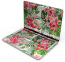 Dreamy Subtle Floral V1 // Skin Decal Wrap Kit Compatible with the Apple MacBook Pro, Pro with Touch Bar or Air (11, 12, 13, 15 & 16" - All Versions Available)