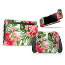 Dreamy Subtle Floral V1 - Vinyl Skin Wrap for Nintendo Switch 2, OLED, Lite, Pro Controller, Wii & Classic Handhelds