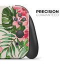 Dreamy Subtle Floral V1 - Vinyl Skin Wrap for Nintendo Switch 2, OLED, Lite, Pro Controller, Wii & Classic Handhelds