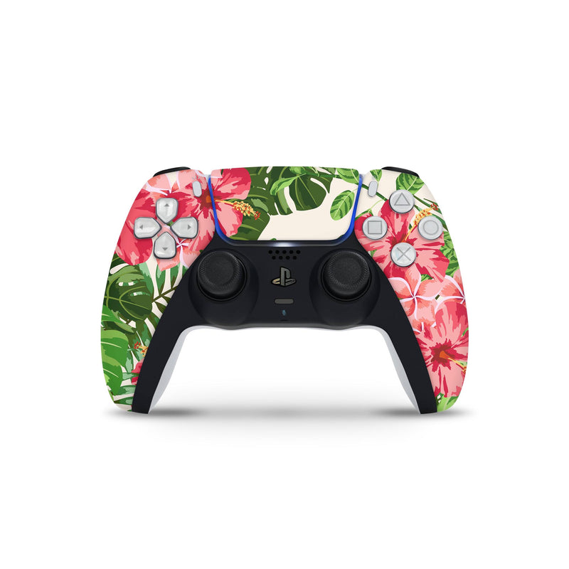 Dreamy Subtle Floral V1 - Full Body Skin Decal Wrap Kit for Sony Playstation 5, Playstation 4, Playstation 3, & Controllers