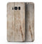 Dried Horizontal Wood Planks  - Samsung Galaxy S8 Full-Body Skin Kit