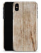 Dried Horizontal Wood Planks  - iPhone X Clipit Case