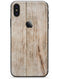 Dried Horizontal Wood Planks  - iPhone X Skin-Kit