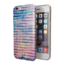Dripping Blue Paint iPhone 6/6s or 6/6s Plus 2-Piece Hybrid INK-Fuzed Case