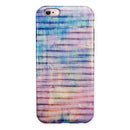 Dripping Blue Paint iPhone 6/6s or 6/6s Plus 2-Piece Hybrid INK-Fuzed Case