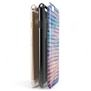 Dripping Blue Paint iPhone 6/6s or 6/6s Plus 2-Piece Hybrid INK-Fuzed Case