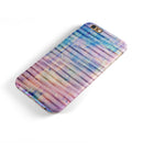 Dripping Blue Paint iPhone 6/6s or 6/6s Plus 2-Piece Hybrid INK-Fuzed Case