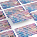 Dripping Blue Paint - Premium Protective Decal Skin-Kit for the Apple Credit Card