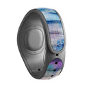 Dripping Blue Paint - Decal Skin Wrap Kit for the Disney Magic Band