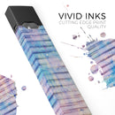 Dripping Blue Paint - Premium Decal Protective Skin-Wrap Sticker compatible with the Juul Labs vaping device