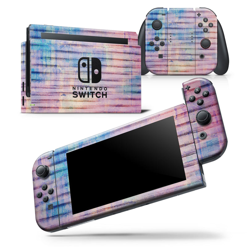 Dripping Blue Paint - Skin Wrap Decal for Nintendo Switch Lite Console & Dock - 3DS XL - 2DS - Pro - DSi - Wii - Joy-Con Gaming Controller