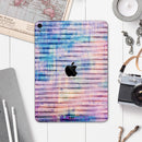 Dripping Blue Paint - Full Body Skin Decal for the Apple iPad Pro 12.9", 11", 10.5", 9.7", Air or Mini (All Models Available)