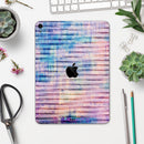 Dripping Blue Paint - Full Body Skin Decal for the Apple iPad Pro 12.9", 11", 10.5", 9.7", Air or Mini (All Models Available)