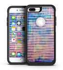 Dripping Blue Paint - iPhone 7 or 7 Plus Commuter Case Skin Kit