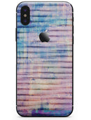 Dripping Blue Paint - iPhone X Skin-Kit