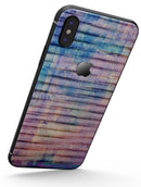 Dripping Blue Paint - iPhone X Skin-Kit