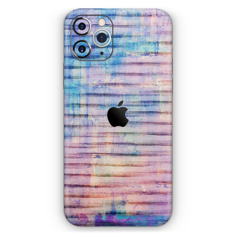 Dripping Blue Paint  - Protective Skin Wrap & Decal – Compatible with iPhone SE to iPhone 17 Pro Max (All Models)