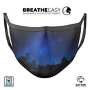 Drive all Night - Made in USA Mouth Cover Unisex Anti-Dust Cotton Blend Reusable & Washable Face Mask with Adjustable Sizing for Adult or Child