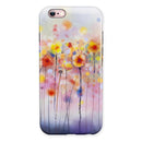Drizzle Watercolor Flowers V1 iPhone 6/6s or 6/6s Plus 2-Piece Hybrid INK-Fuzed Case