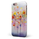 Drizzle Watercolor Flowers V1 iPhone 6/6s or 6/6s Plus 2-Piece Hybrid INK-Fuzed Case