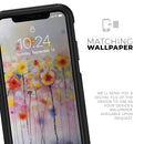 Drizzle Watercolor Flowers V1 - Skin Kit for the iPhone OtterBox Cases