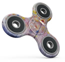 Drizzle Watercolor Flowers V1 Full-Body Fidget Spinner Skin-Kit