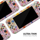 Drizzle Watercolor Flowers V1 // Skin Decal Wrap Kit for Nintendo Switch Console & Dock, Joy-Cons, Pro Controller, Lite, 3DS XL, 2DS XL, DSi, or Wii - Vinyl Skin Wrap for Nintendo Switch 2, OLED, Lite, Pro Controller, Wii & Classic Handhelds
