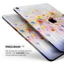 Drizzle Watercolor Flowers V1 - Full Body Skin Decal for the Apple iPad Pro 12.9", 11", 10.5", 9.7", Air or Mini (All Models Available)