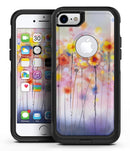 Drizzle Watercolor Flowers V1 - iPhone 7 or 8 OtterBox Case & Skin Kits
