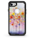 Drizzle Watercolor Flowers V1 - iPhone 7 or 8 OtterBox Case & Skin Kits