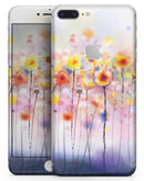 Drizzle Watercolor Flowers V1 - Skin-kit for the iPhone 8 or 8 Plus