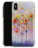 Drizzle Watercolor Flowers V1 - iPhone X Clipit Case